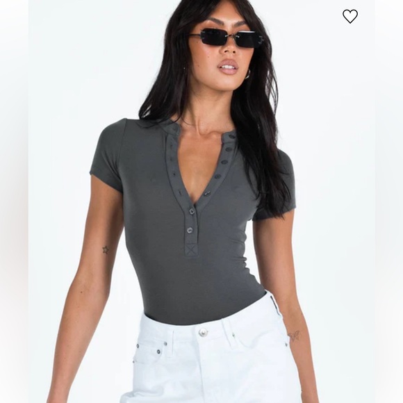 Vici Bodysuit in Charcoal, Size Small, EUC - Picture 16 of 16